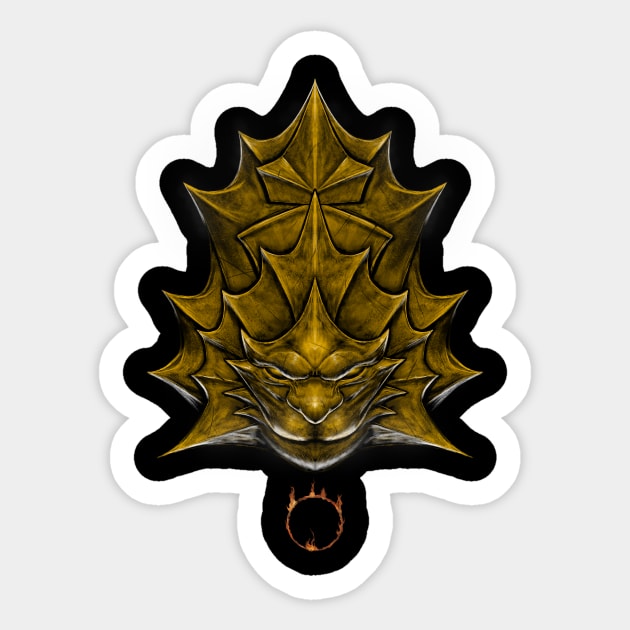 ornstein dark souls Sticker by Werupz